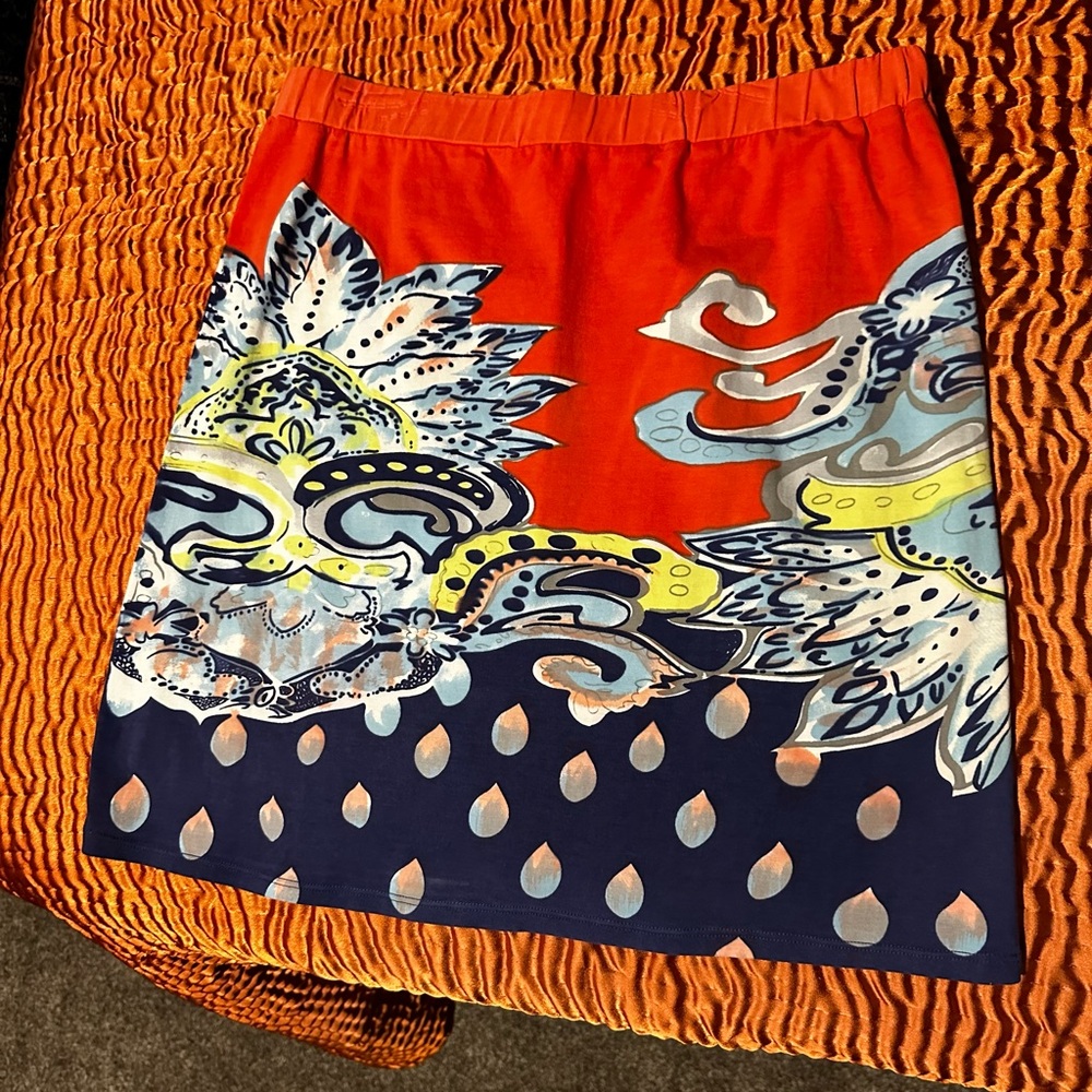 Krimson Klover multi colored cotton skirt